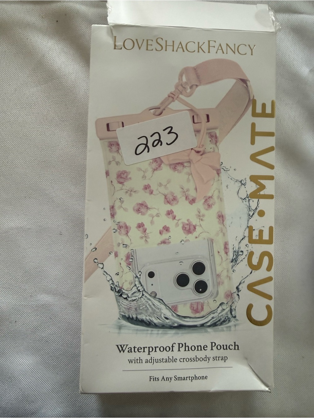 Loveshack waterproof phone pouch